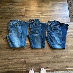 Old Navy Blue Denim 6 Pairs Jeans Collection 28x30